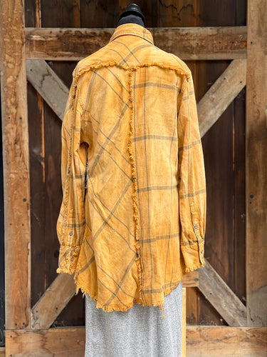 Angry Minnow Signature Flannel- HONEYCOMB